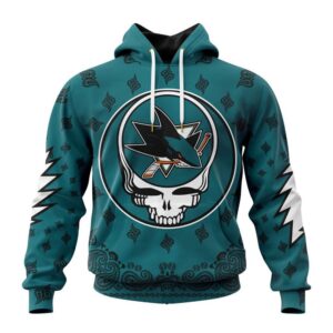 NHL San Jose Sharks Hoodie…