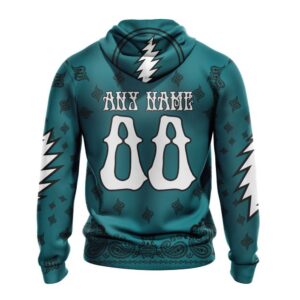 NHL San Jose Sharks Hoodie Special Grateful Dead Design Hoodie 2