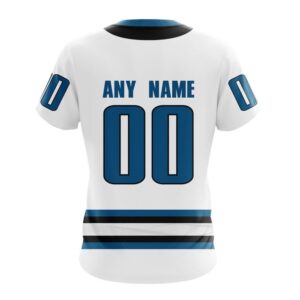 NHL San Jose Sharks Personalized 2024 Away Kits T Shirt 2