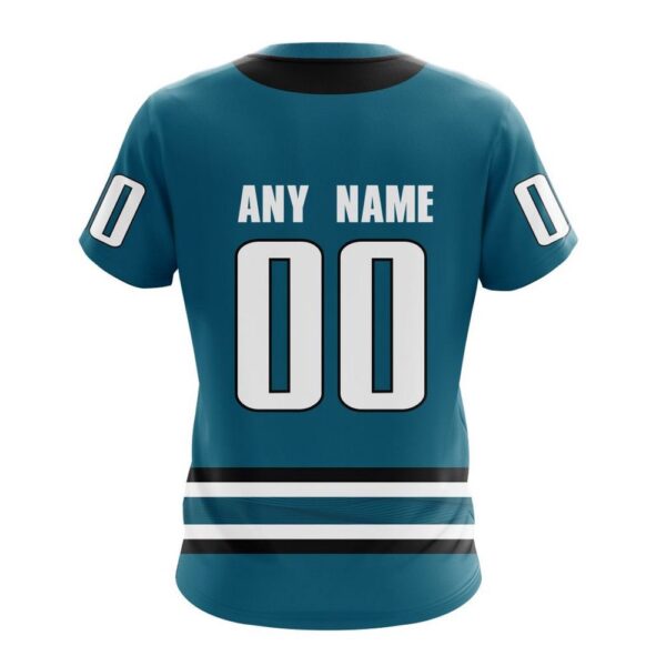 NHL San Jose Sharks Personalized 2024 Home Kits T-Shirt