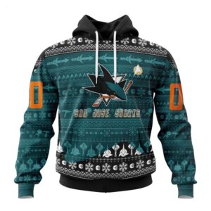 NHL San Jose Sharks Special Star Trek Design Hoodie 1