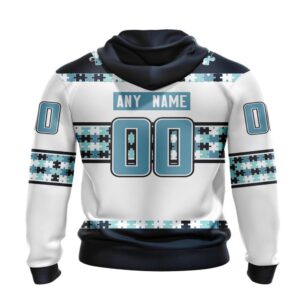 NHL Seattle Kraken Hoodie Autism Awareness 3D Hoodie For Hockey Fans 2