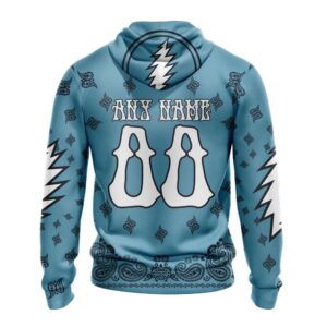 NHL Seattle Kraken Hoodie Special Grateful Dead Design Hoodie 2