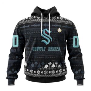 NHL Seattle Kraken Special Star Trek Design Hoodie 1