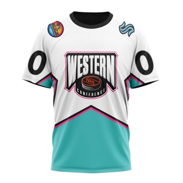 NHL Seattle Kraken T-Shirt All-Star Western Conference 2024 T-Shirt