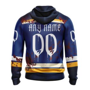 NHL St Louis Blues Hoodie Specialized Design Jersey With Your Ribs For Halloween Hoodie 2