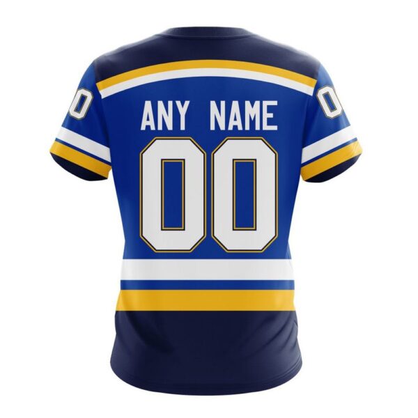 NHL St. Louis Blues Personalized 2024 Home Kits T-Shirt