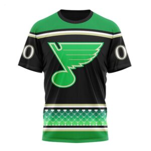 NHL St Louis Blues Specialized Hockey Celebrate St Patricks Day T Shirt 1