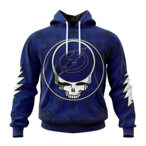 NHL Tampa Bay Lightning Hoodie Special Grateful Dead Design Hoodie 1