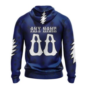 NHL Tampa Bay Lightning Hoodie Special Grateful Dead Design Hoodie 2