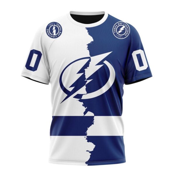 NHL Tampa Bay Lightning Personalize 2024 Home Mix Away T-Shirt