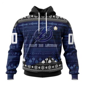 NHL Tampa Bay Lightning Special Star Trek Design Hoodie 1