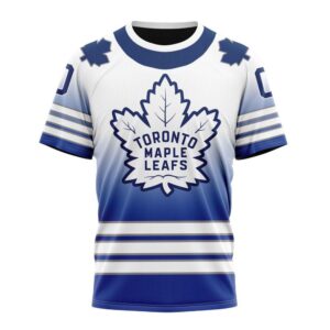 NHL Toronto Maple Leafs 3D T Shirt New Gradient Series Concept Hoodie 1