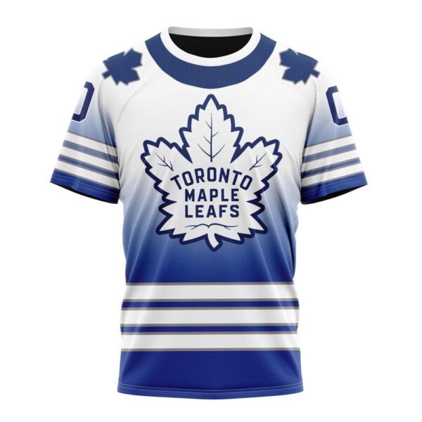 NHL Toronto Maple Leafs 3D T-Shirt New Gradient Series Concept Hoodie