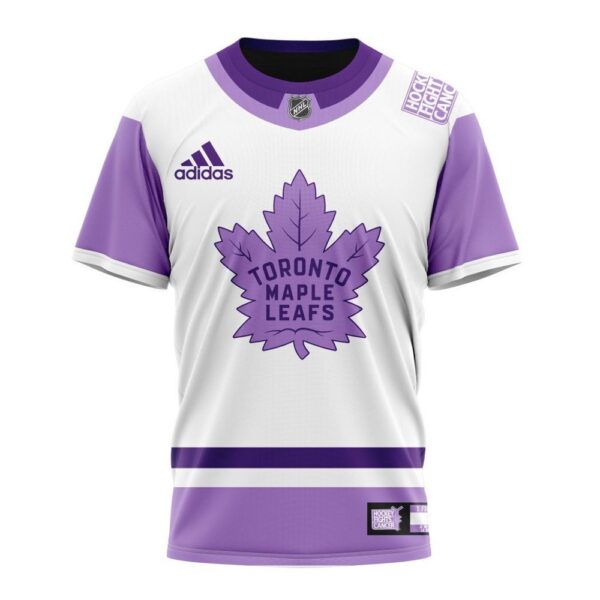 NHL Toronto Maple Leafs Personalize 2024 Hockey Fight Cancer T-Shirt