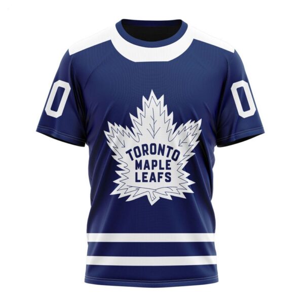NHL Toronto Maple Leafs T-Shirt Reverse Retro Kits 2024 T-Shirt
