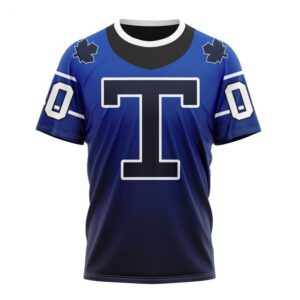 NHL Toronto Maple Leafs T Shirt Special Retro Gradient Design T Shirt 1