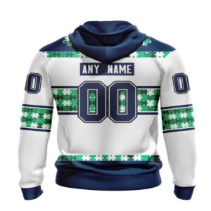 NHL Vancouver Canucks Hoodie Autism Awareness 3D Hoodie For Hockey Fans 2