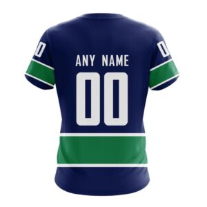 NHL Vancouver Canucks Personalized 2024 Home Kits T Shirt 2