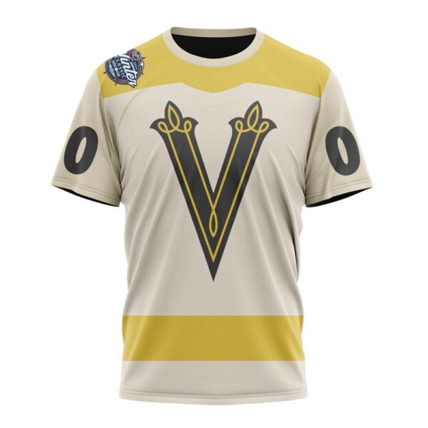 NHL Vegas Golden Knights 3D T-Shirt 2024 Winter Classic Customized Kits Hoodie