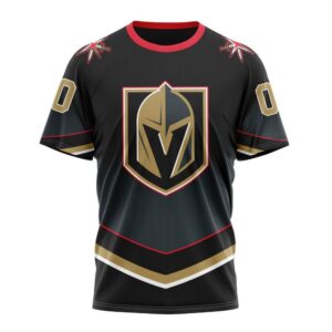 NHL Vegas Golden Knights 3D T Shirt New Gradient Series Concept Hoodie 1