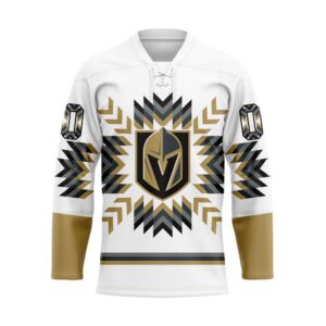 NHL Vegas Golden Knights Hockey Jersey Special Design With Native Pattern Custom Jersey 1
