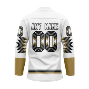 NHL Vegas Golden Knights Hockey Jersey Special Design With Native Pattern Custom Jersey 2