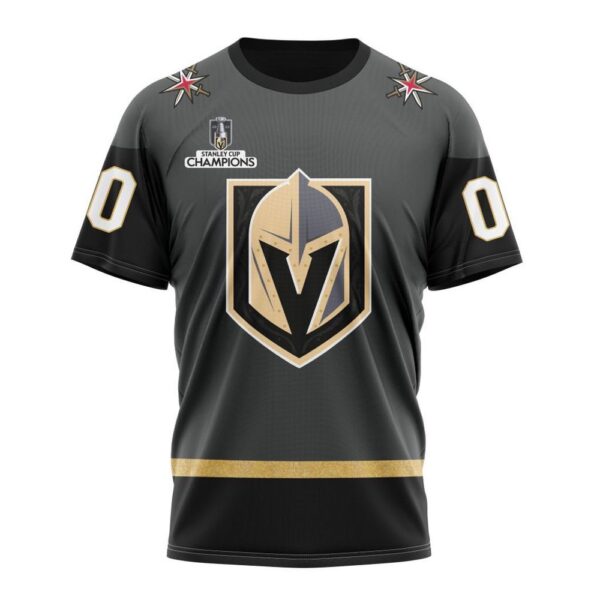 NHL Vegas Golden Knights Personalized 2024 Away Kits T-Shirt