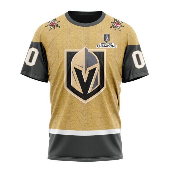 NHL Vegas Golden Knights Personalized 2024 Home Kits T-Shirt