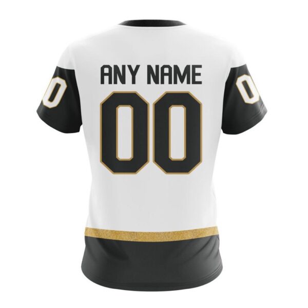 NHL Vegas Golden Knights Personalized 2024 White Away Kits T-Shirt