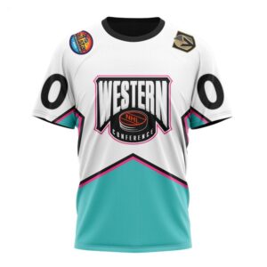 NHL Vegas Golden Knights T Shirt All Star Western Conference 2024 T Shirt 1