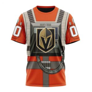 NHL Vegas Golden Knights T Shirt Star Wars Rebel Pilot Design T Shirt 1