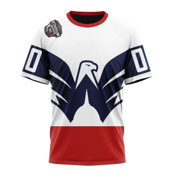 NHL Washington Capitals 2024 Stadium Series Kits 3D T-Shirt