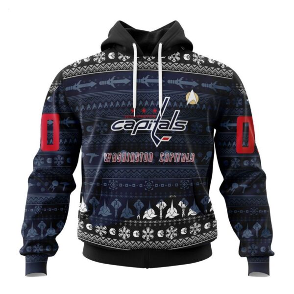 NHL Washington Capitals Special Star Trek Design Hoodie