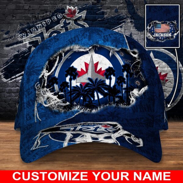 NHL Winnipeg Jets Baseball Cap Customized Cap For Sports Fans