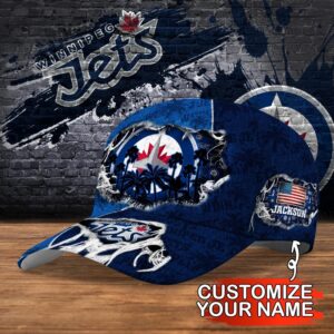 NHL Winnipeg Jets Baseball Cap Customized Cap For Sports Fans 2