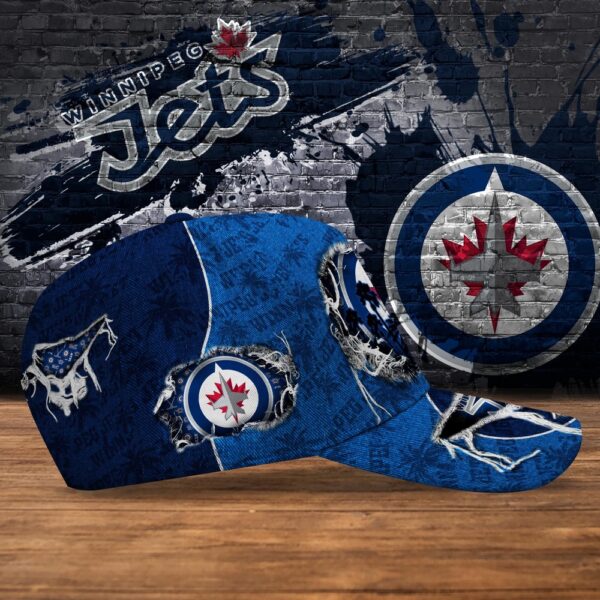 NHL Winnipeg Jets Baseball Cap Customized Cap For Sports Fans