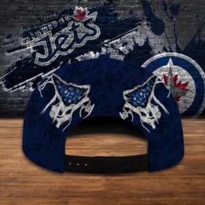 NHL Winnipeg Jets Baseball Cap Customized Cap For Sports Fans 4