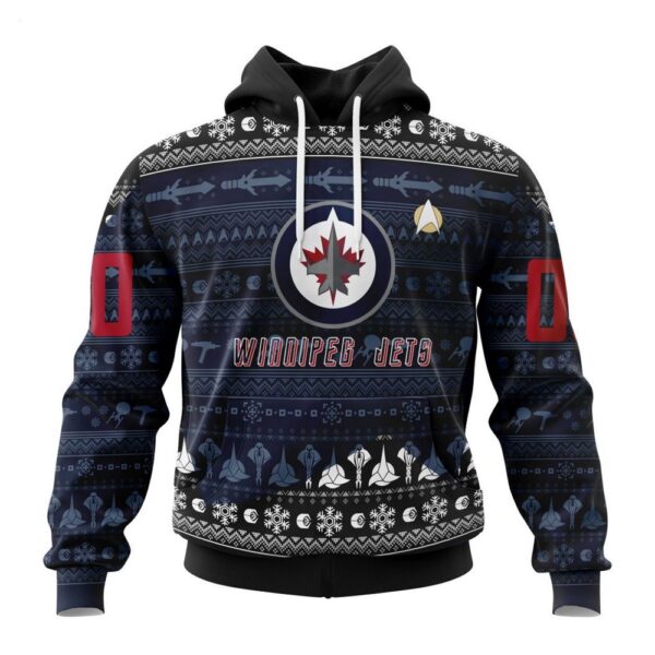 NHL Winnipeg Jets Special Star Trek Design Hoodie