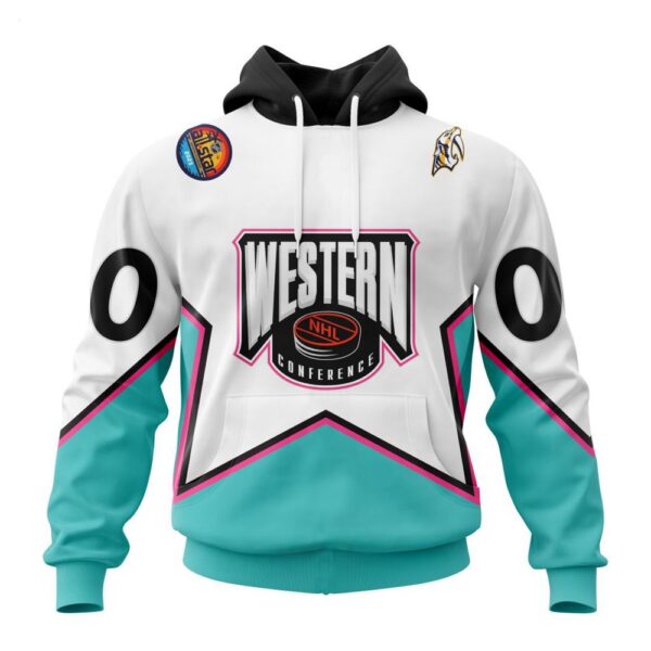 Nashville Predators Hoodie All-Star Western Conference 2024 Hoodie