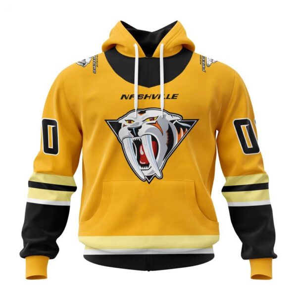 Nashville Predators Hoodie Reverse Retro Kits 2024 Hoodie