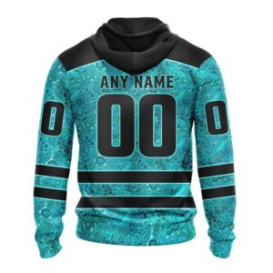 Nashville Predators Hoodie Special Design Fight Ovarian Cancer Hoodie 2