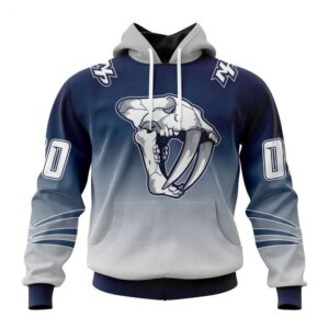 Nashville Predators Hoodie Special Retro Gradient Design Hoodie 1