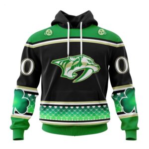 Nashville Predators Specialized Hockey Celebrate St Patricks Day Hoodie 1