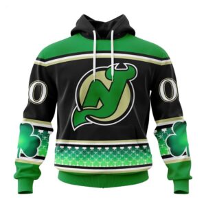 New Jersey Devils Specialized Hockey Celebrate St Patricks Day Hoodie 1