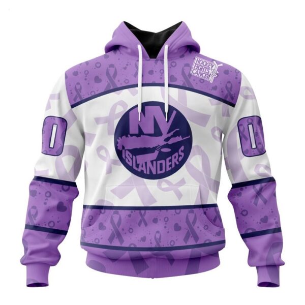 New York Islanders Hoodie Special Lavender – Fight Cancer Hoodie