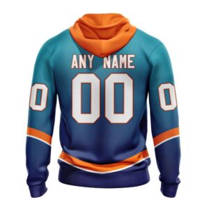 New York Islanders Hoodie Special Retro Gradient Design Hoodie 2