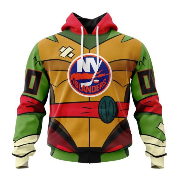 New York Islanders Hoodie Special Teenage Mutant Ninja Turtles Design Hoodie