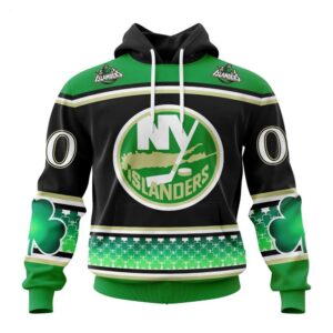 New York Islanders Specialized Hockey Celebrate St Patricks Day Hoodie 1