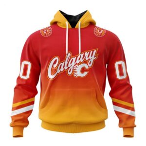 Persionalized Calgary Flames Hoodie Special…